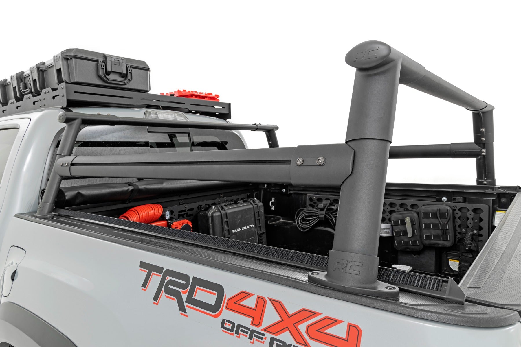 Rough Country Bed Rack | Aluminum | Toyota Tacoma 2WD/4WD (2005-2023)