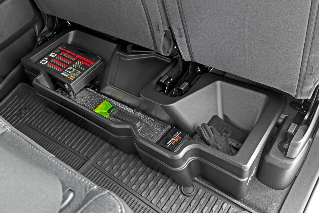 Rough Country Under Seat Storage | Crew Cab | Ram 1500 2WD/4WD (2019-2023)