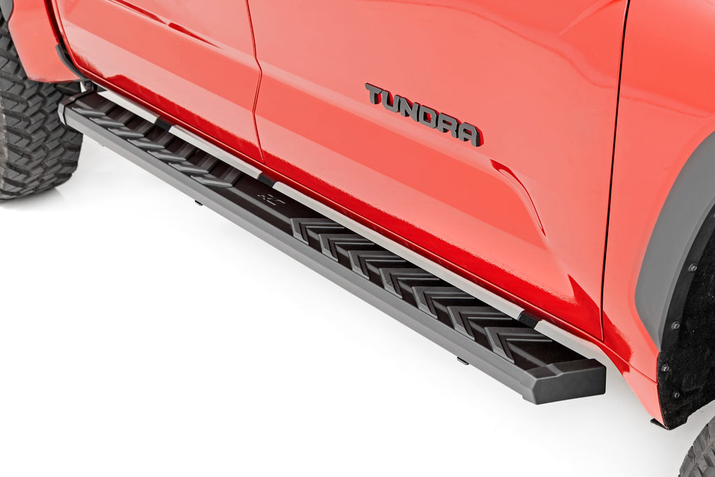 Rough Country BA2 Running Boards | Side Step Bars | Toyota Tundra 2WD/4WD (22-23)