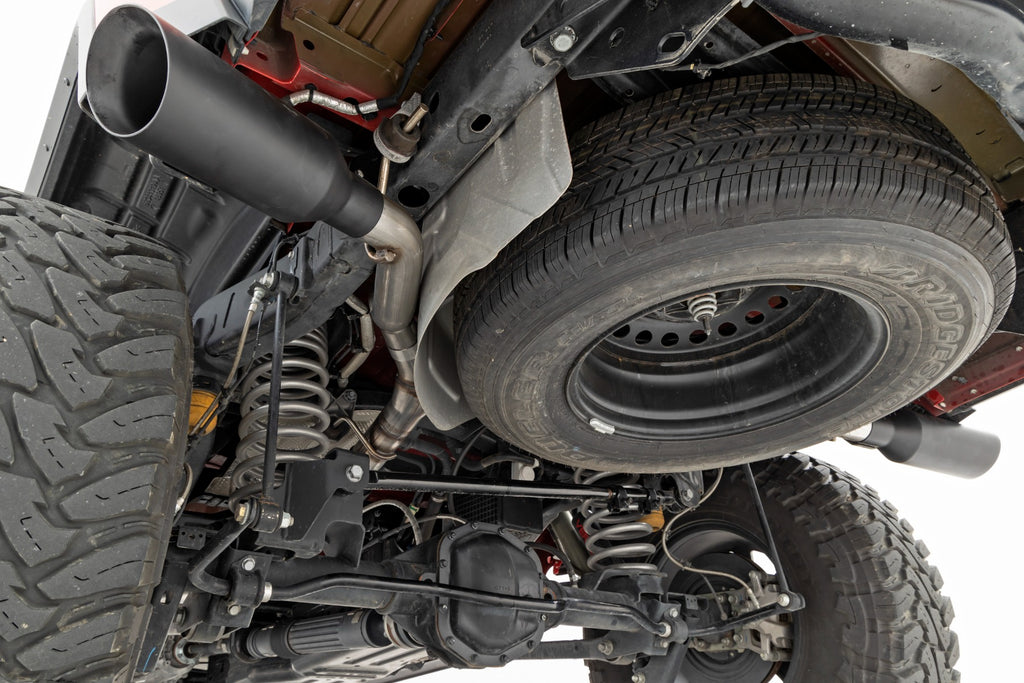 Rough Country Performance Cat-Back Exhaust | 3.6L | Jeep Gladiator JT 4WD (20-22)