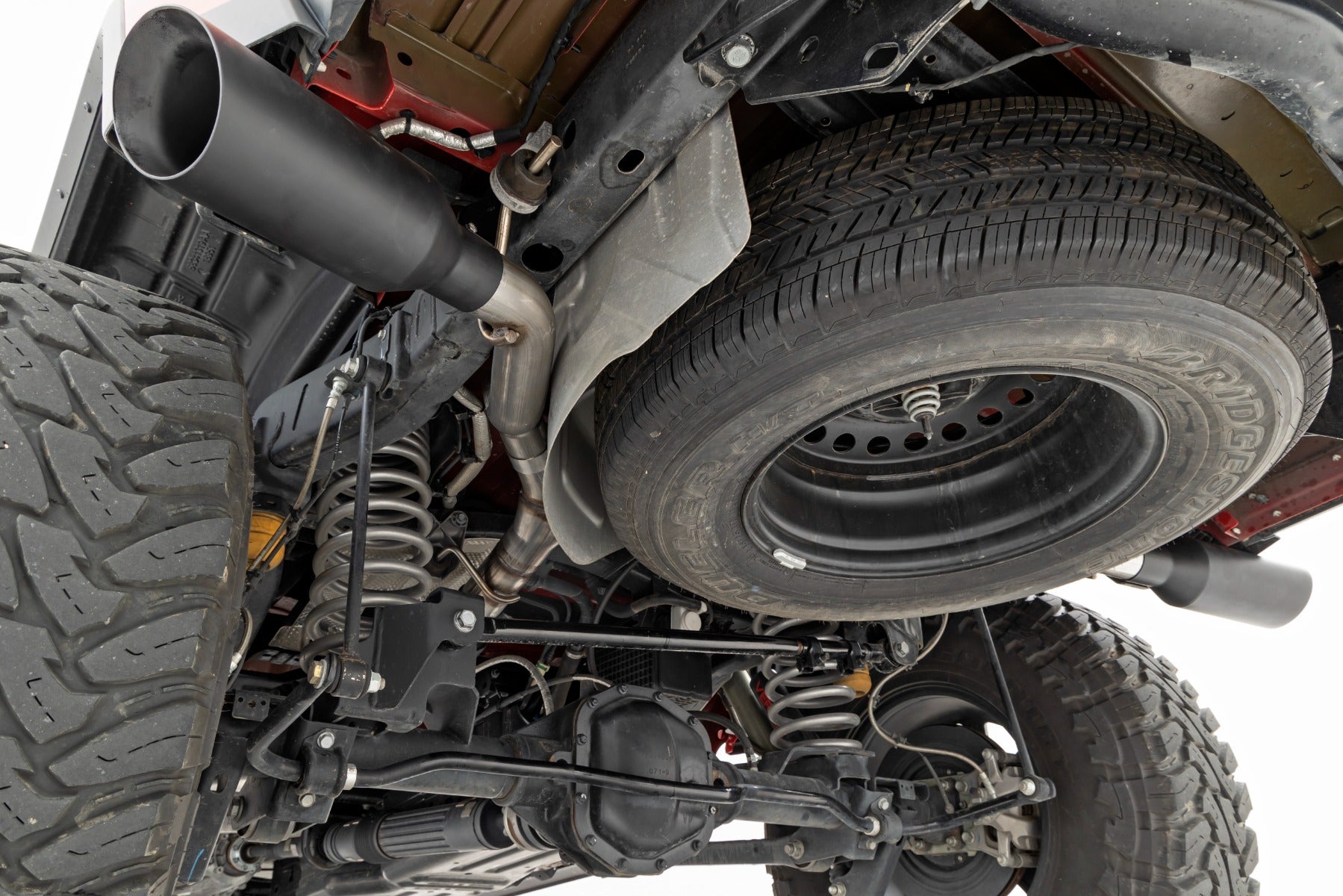 Rough Country Performance Cat-Back Exhaust | 3.6L | Jeep Gladiator JT 4WD (20-22)