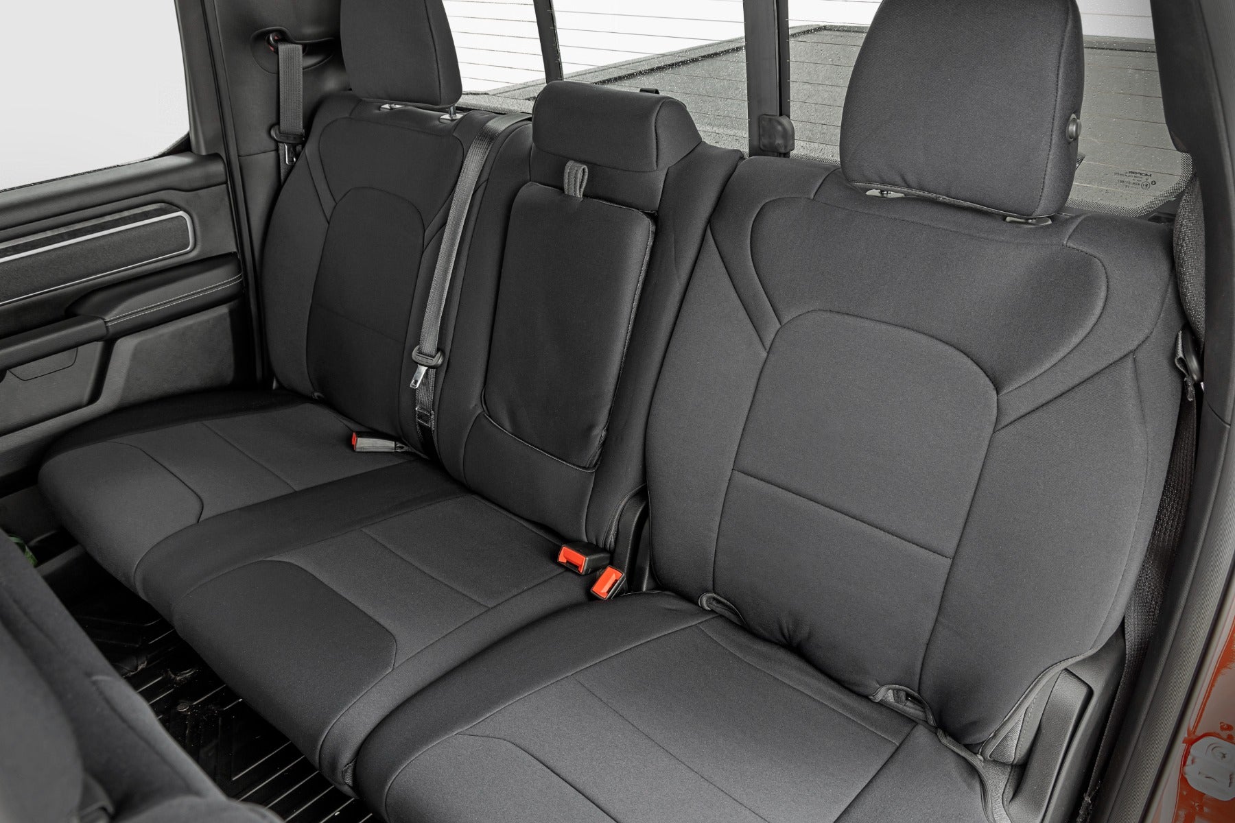 Rough Country Seat Covers |Bucket Seats | FR & RR | Ram 1500 2WD/4WD (2019-2023)