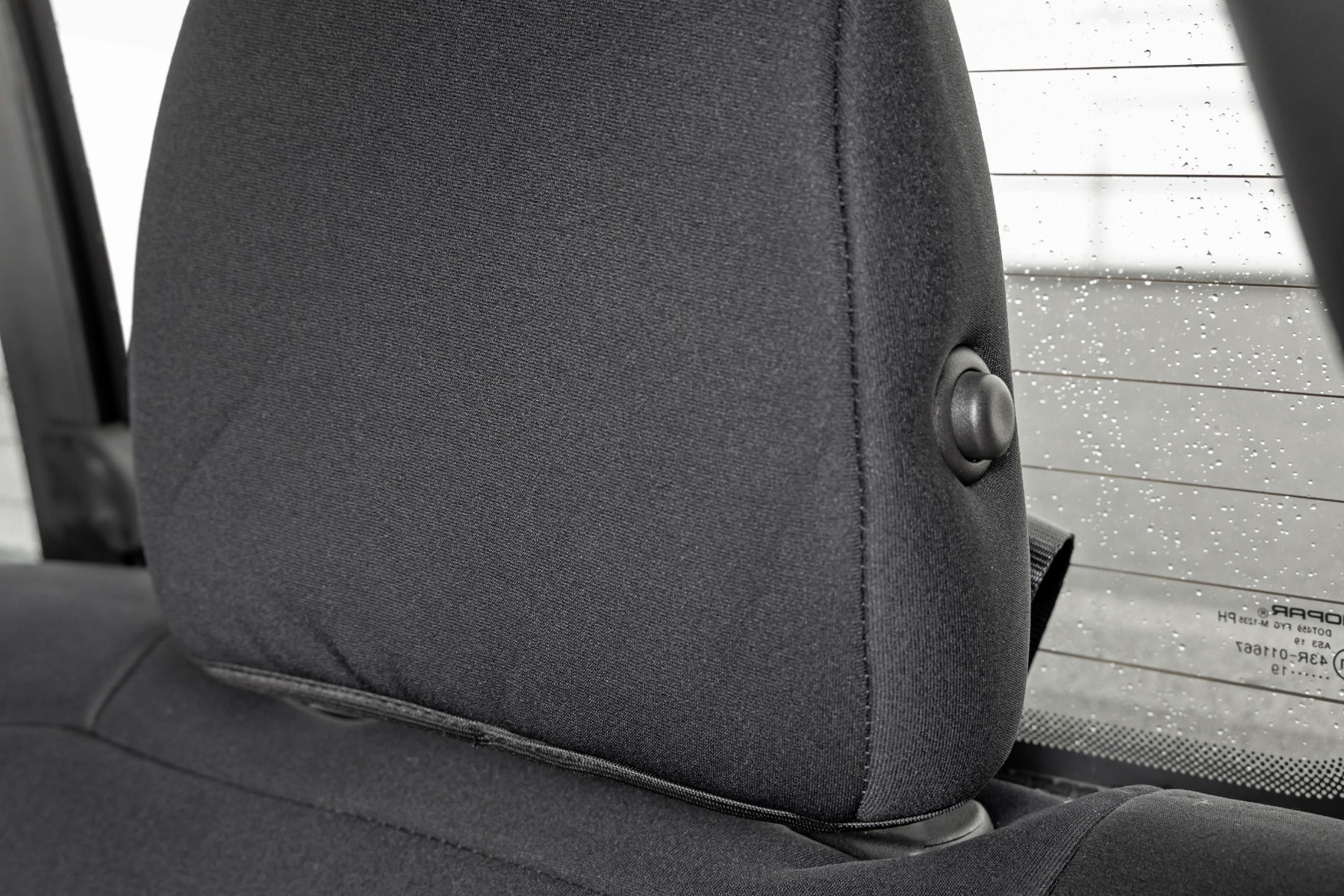 Rough Country Seat Covers |Bucket Seats | FR & RR | Ram 1500 2WD/4WD (2019-2023)