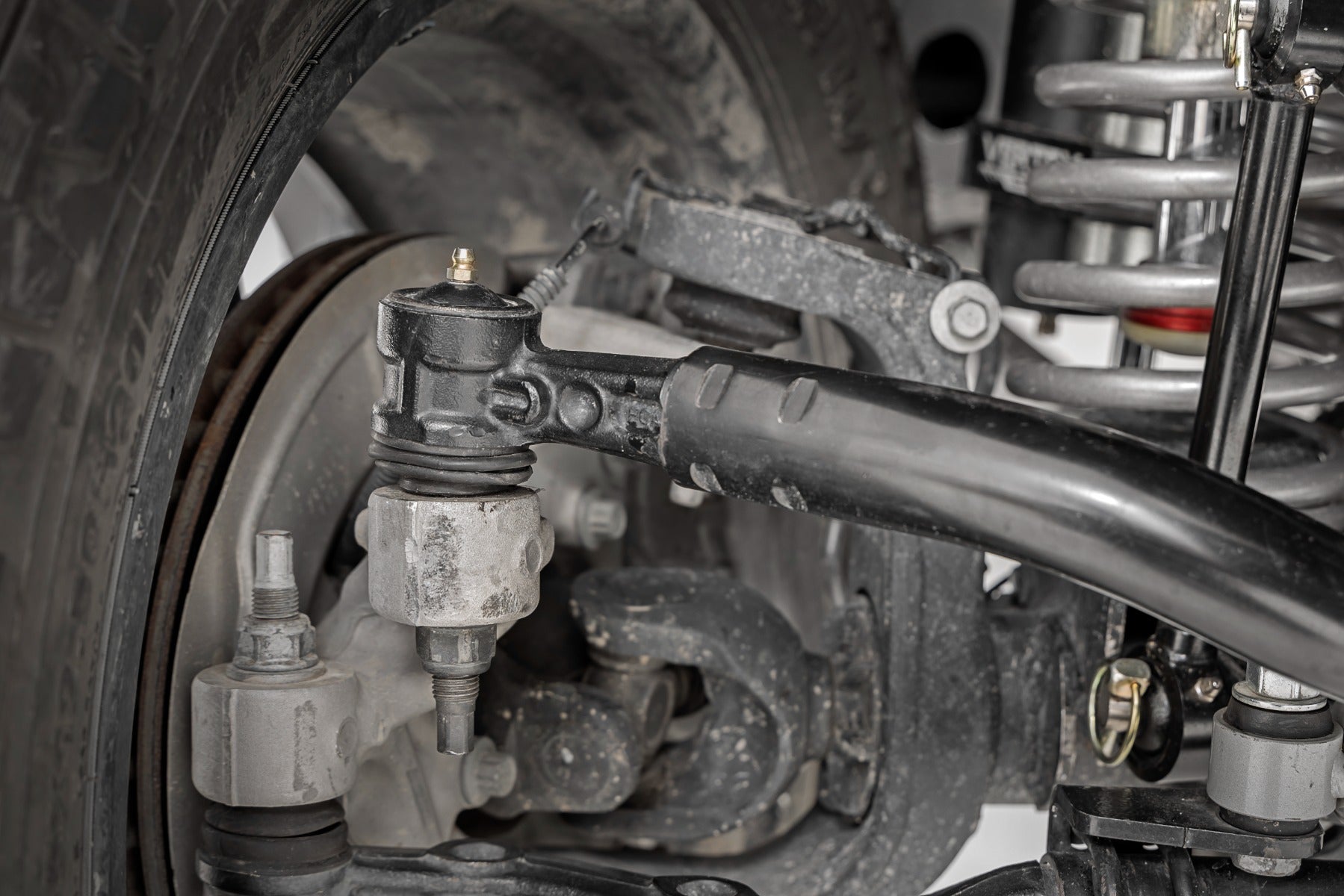 Rough Country High Steer Kit | Track Bar Bracket Combo | Jeep Wrangler 4xe (21-23)/Wrangler JL (18-23)