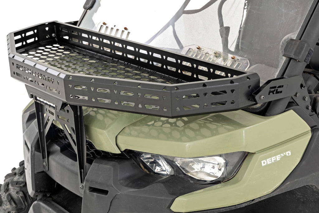 Rough Country Front Cargo Rack | Can-Am Defender 2016+