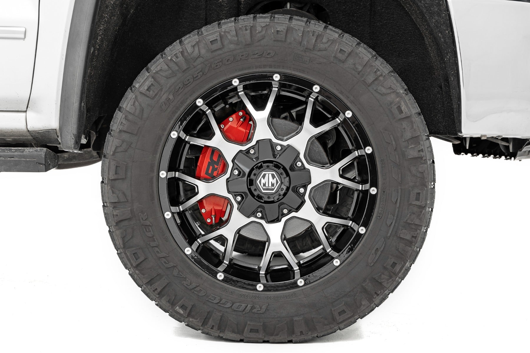 Rough Country Caliper Cover | Red | Chevy/GMC 1500 (19-23)