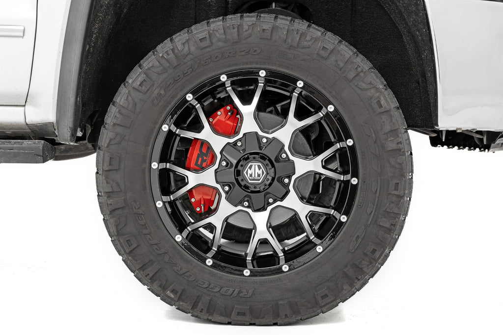 Rough Country Caliper Cover | Red | Ram 1500 2WD/4WD (2019-2023)