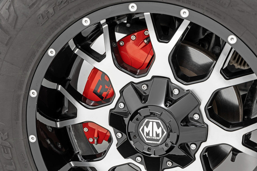 Caliper Covers | Front and Rear | Red | Ford F-250/F-350 Super Duty (23-25)