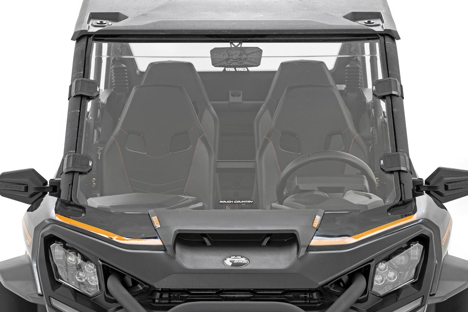 Rough Country Full Windshield | Scratch Resistant | Can-Am Commander XT (2021+)