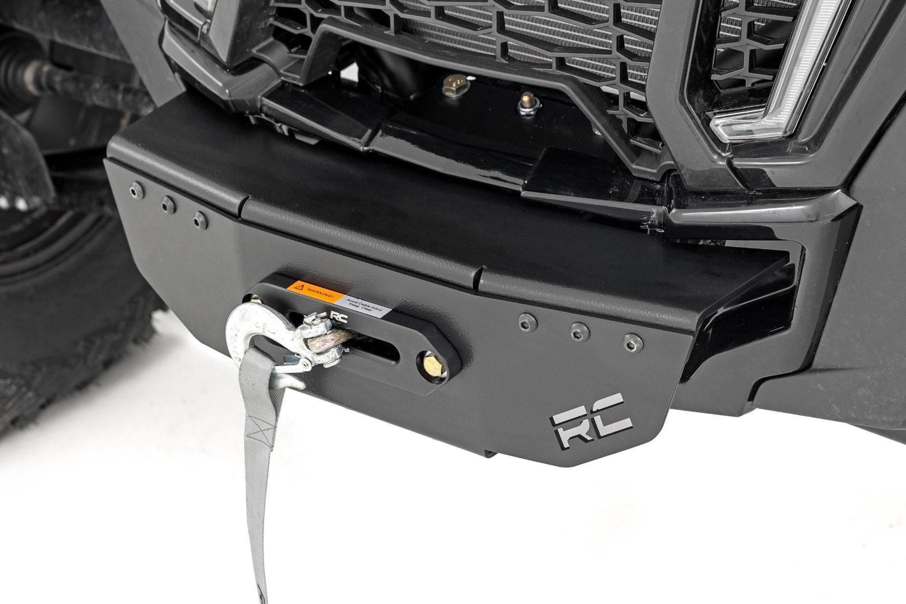 Winch Mount | Polaris RZR Turbo S4