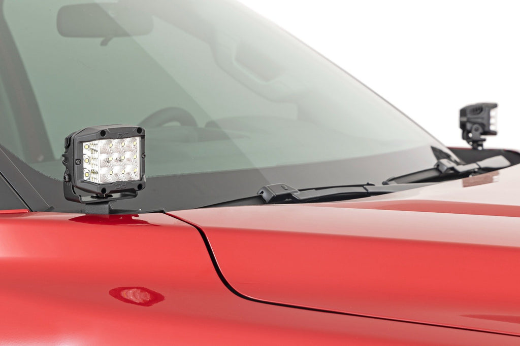 LED Light Kit | Ditch Mount | 2" Spectrum Pair | Spot | Toyota Tundra (22-25)
