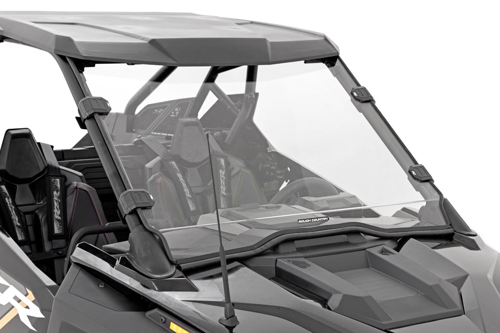 Rough Country Full Windshield | Scratch Resistant | Polaris RZR Pro XP/RZR Pro XP 4 (20-22)