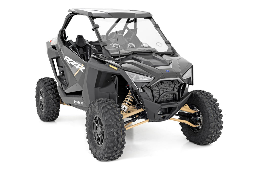 Rough Country Vented Full Windshield | Scratch Resistant | Polaris RZR Pro XP/RZR Pro XP 4 (20-22)