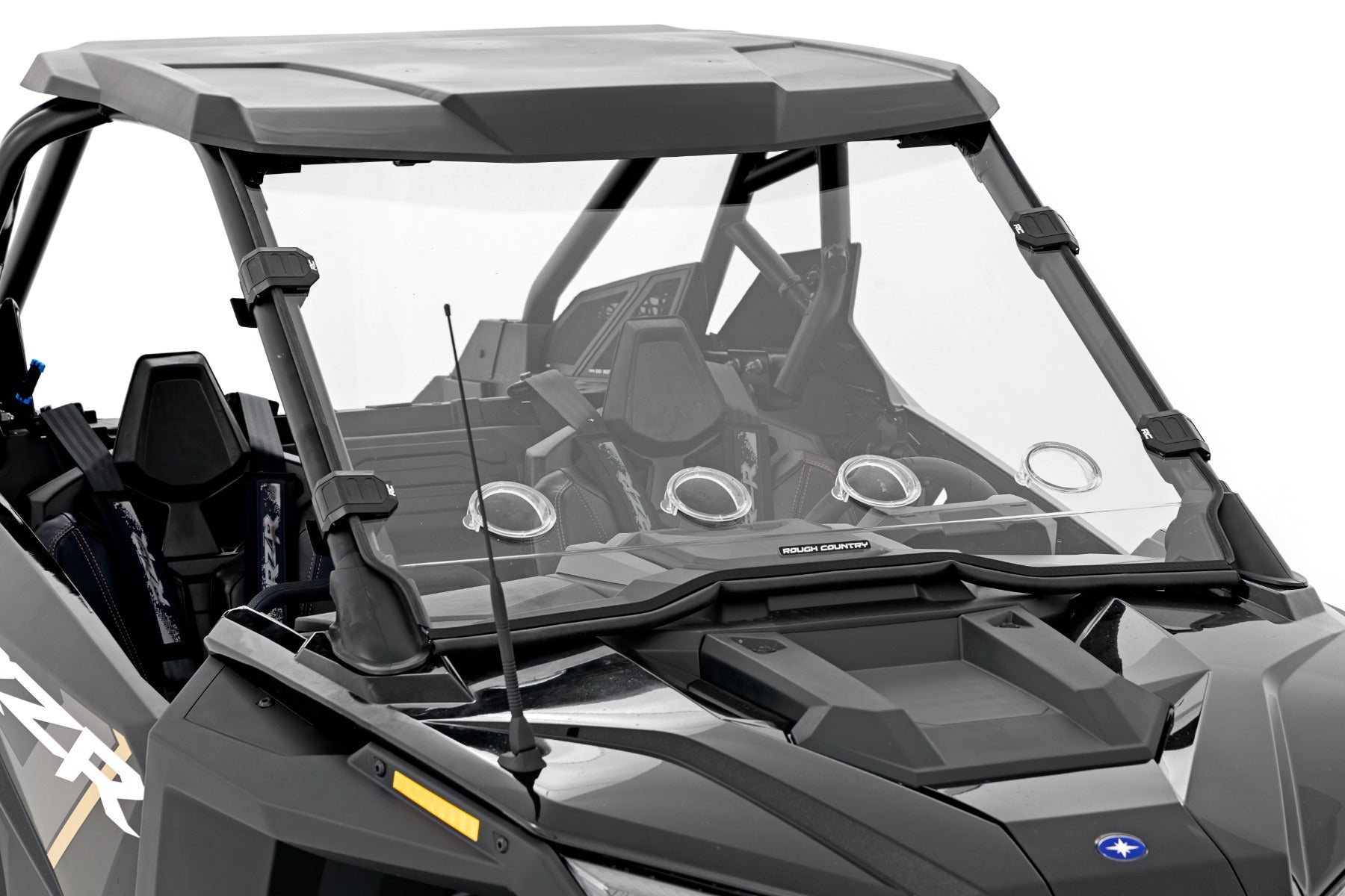 Rough Country Vented Full Windshield | Scratch Resistant | Polaris RZR Pro XP/RZR Pro XP 4 (20-22)