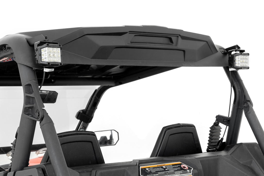 LED Light Kit | Rear Mount | 2" Chrome Pair | Wide Angle | Can-Am Maverick Sport 1000R