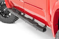 Rough Country Oval Nerf Steps | Crew Cab | Black | Toyota Tundra 2WD/4WD (22-23)