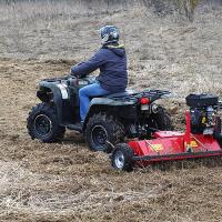 Flail mower 18hp with electric starter B&S Vanguard V2 (US Stock)