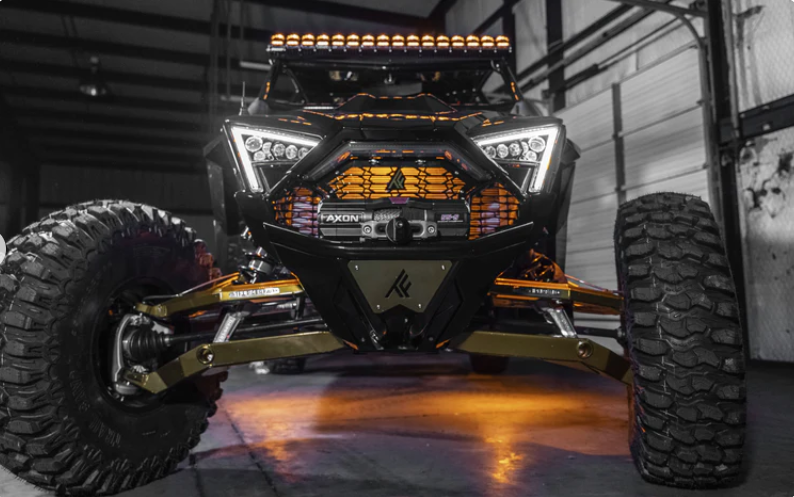 2022+ Polaris RZR PRO R Front Winch Bumper (Black)