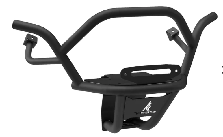 2019+ Polaris RZR1K EXTREME Front Winch Bumper (Black)