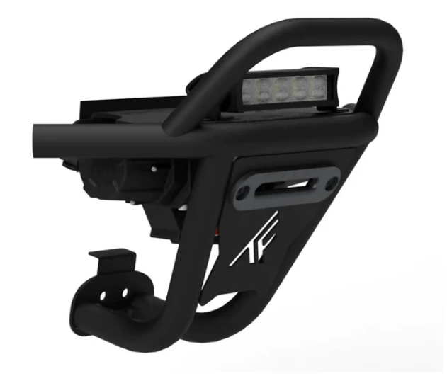 2018-21 Polaris RZR Turbo S Front Winch Sport Bumper (NO, Black)
