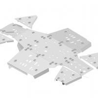 Skid plate full set (aluminum) CanAm G3 Outlander 500/700 (2023+) Outlander PRO / PRO XU (2024+)