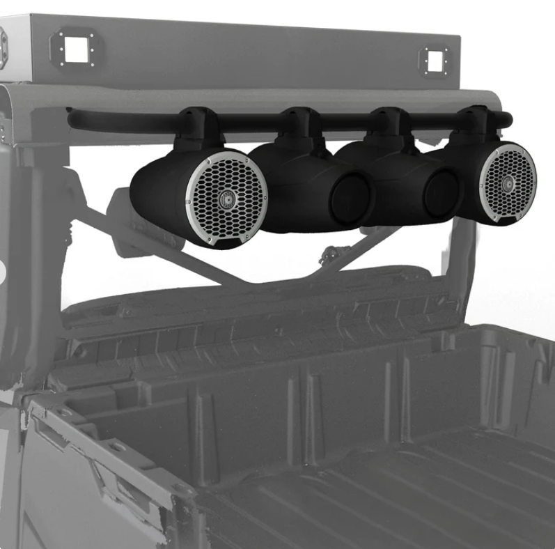 2018+ Can-Am Defender Wake Tower Speaker Bar (Black)