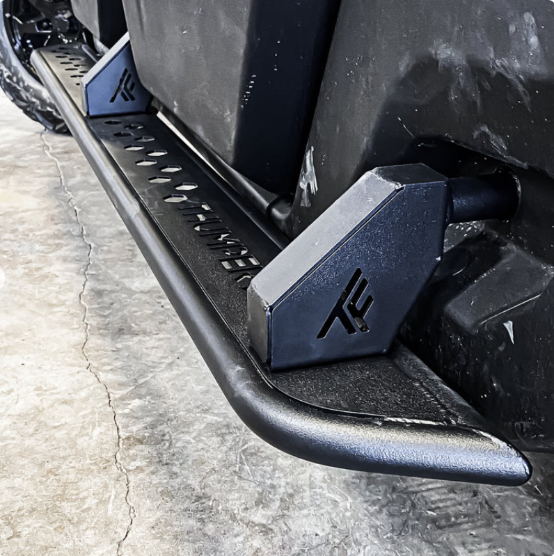 2018+ Can-Am Defender MAX Nerf Rails (Black)