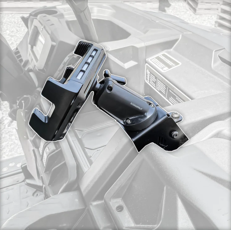2017+ Can-Am Defender Wireless Phone Charger Dash Mount