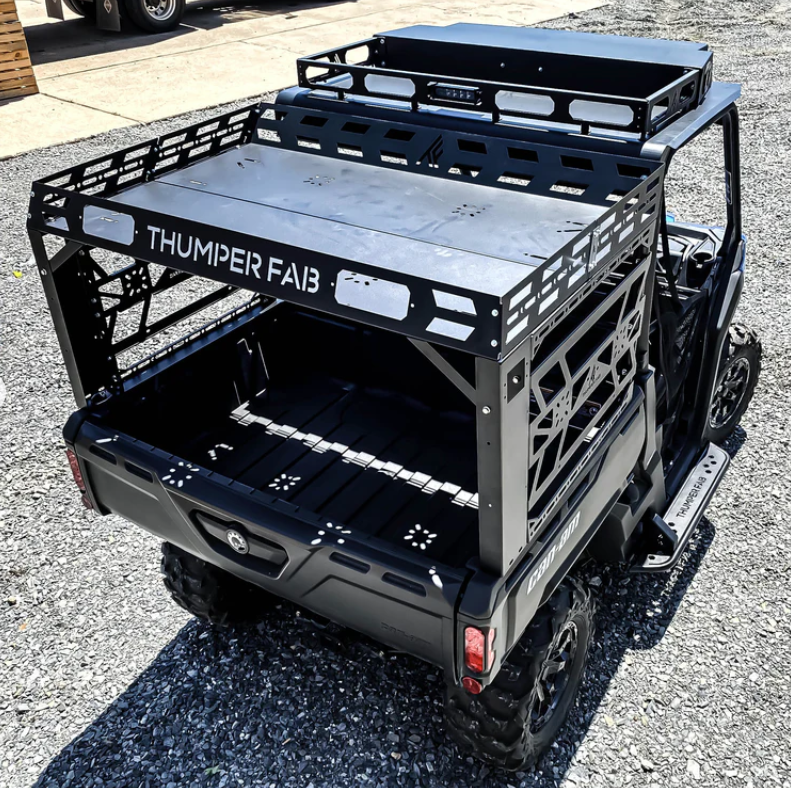 2017+ Can-Am Defender Ultimate Bed Rack (Black)