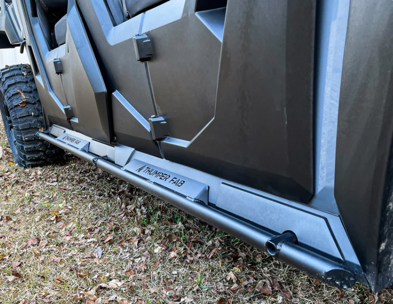 2018+ Tracker 800SX CREW Nerf Rail Set (DS/PS) (Black)