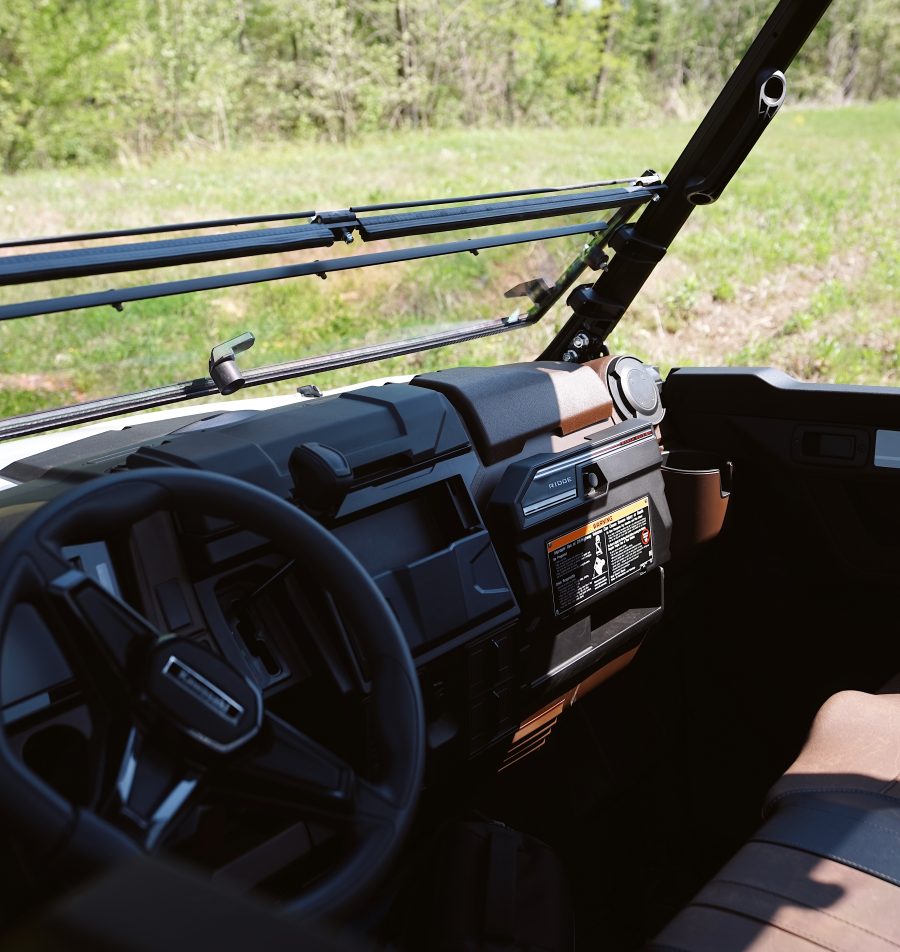 Kawasaki Ridge 2024 Fold Down Windshield