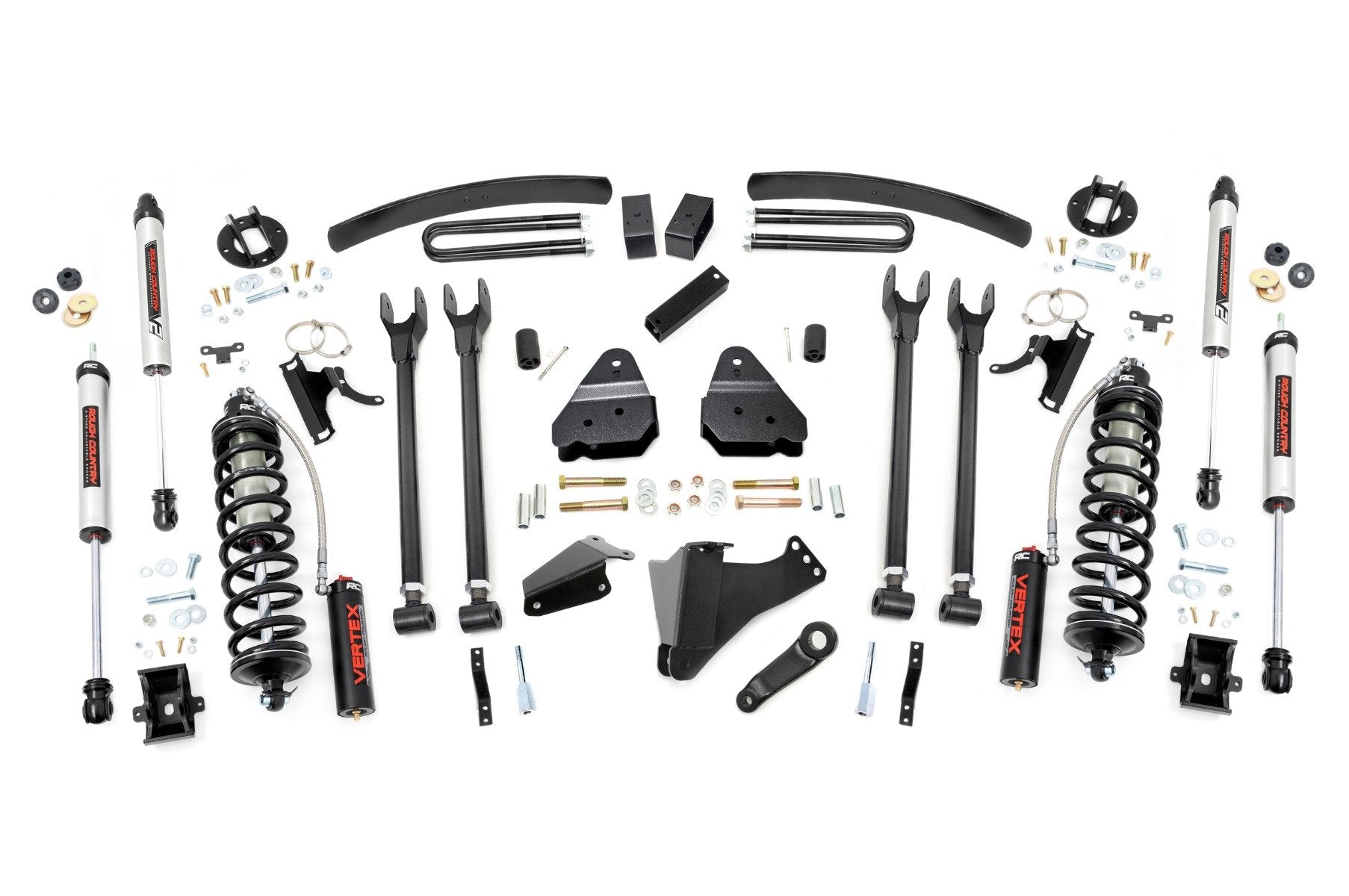 6 Inch Lift Kit  |  Diesel  |  4 Link  |  OVLDS  |  C/O V2 | Ford F-250/F-350 Super Duty (05-07)