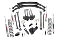 6 Inch Lift Kit | Gas | 4 Link | RR Spring | Ford Super Duty (05-07)