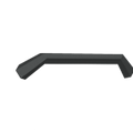 A textured black Road Armor Spartan pre-runner guard for 1999-2007 Ford F250 front bumpers is shown against a transparent background, featuring sheet metal construction and a bolt-on design for added protection and rugged style.