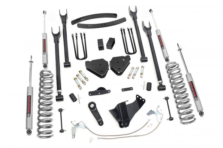 6 Inch Lift Kit | Gas | 4 Link | Ford Super Duty 4WD (2008-2010)
