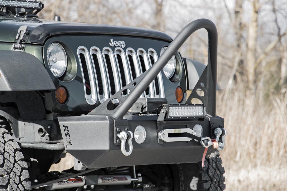 Rough Country Bumper Stinger Bar | Jeep Cherokee XJ 2WD/4WD (1984-2001)