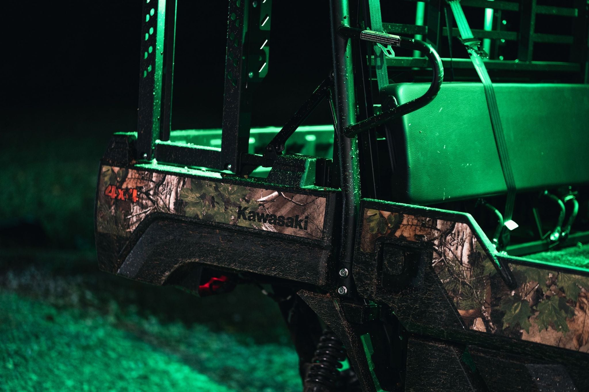 2014+ Kawasaki Mule Pro Fx Swampox Bed Rack - Made In The U.S.A. - Offroad Armor