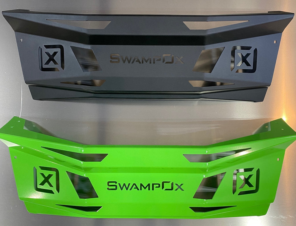 2014+ Kawasaki Teryx Krx 1000 Swampox Tailgate Matte Black/Kawasaki Green - Made In The U.S.A. - Offroad Armor