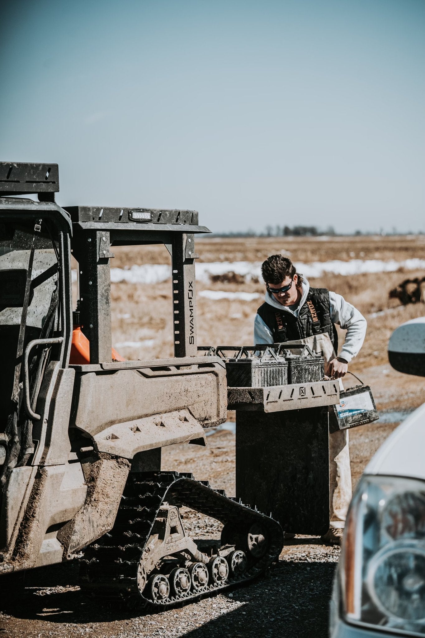 2014+ Polaris Ranger 900/1000/1000Xp Swampox Bed Extension/Track Flap - Made In The U.S.A. - Offroad Armor