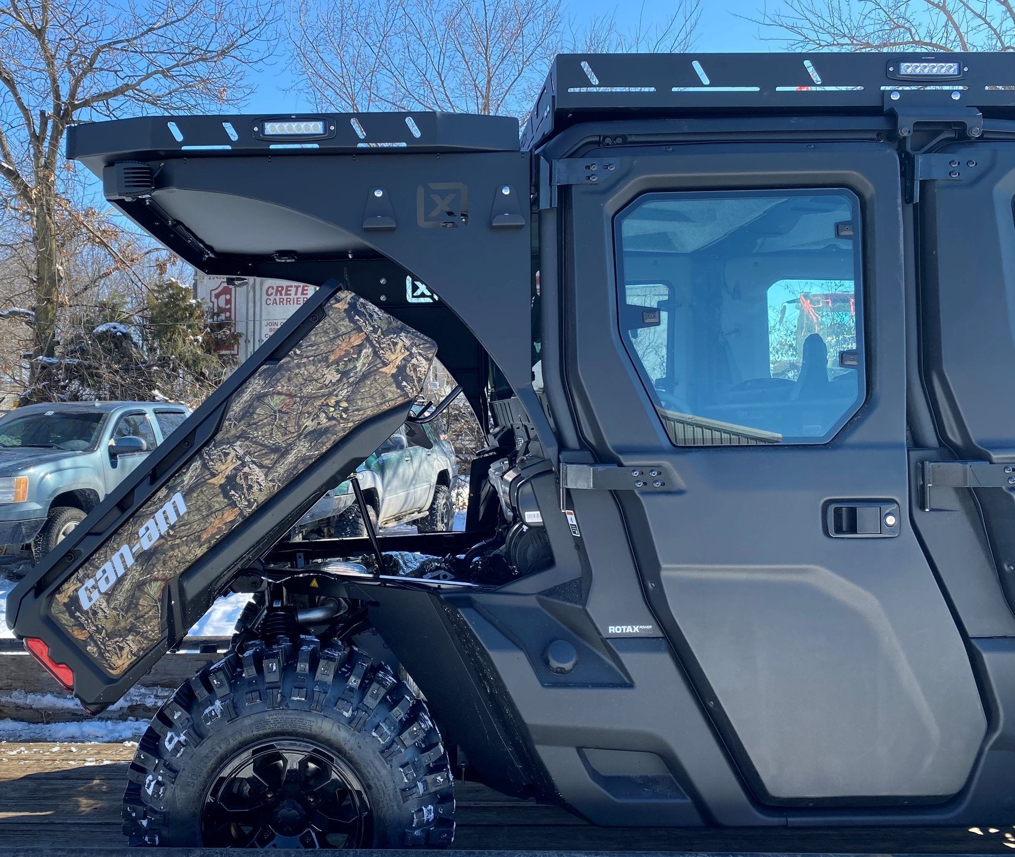 2014+ Polaris Ranger 900/1000/1000Xp Swampox Cab Mounted Bed Rack - Made In The U.S.A. - Offroad Armor