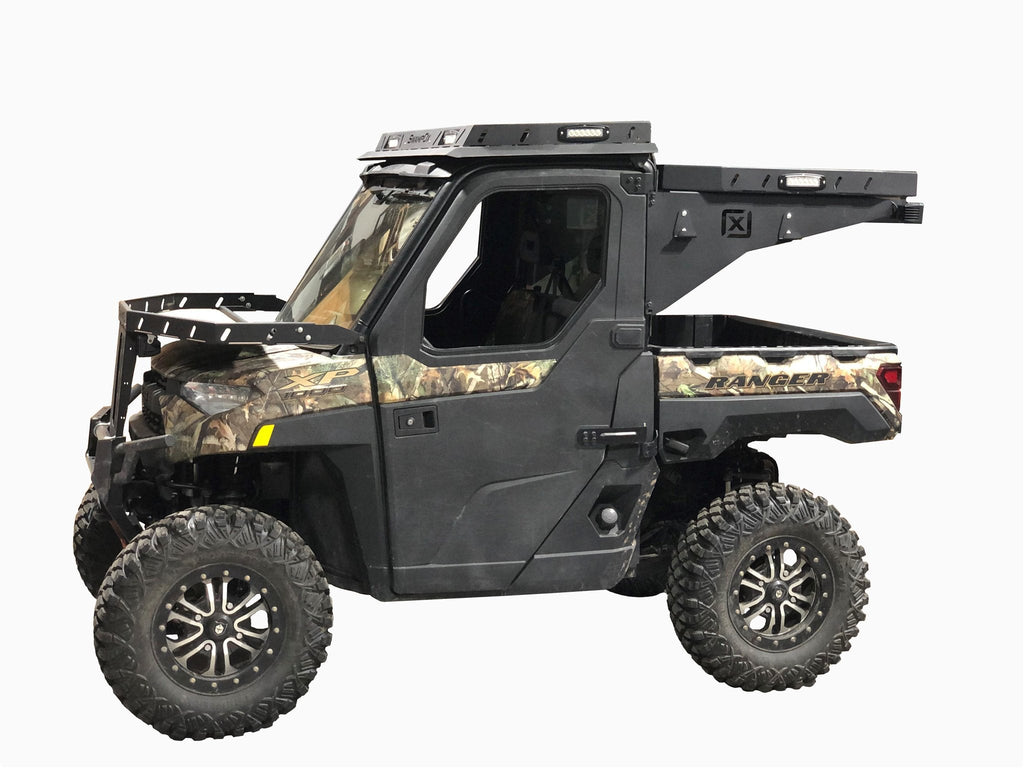 2014+ Polaris Ranger 900/1000/1000Xp Swampox Cab Mounted Bed Rack - Made In The U.S.A. - Offroad Armor