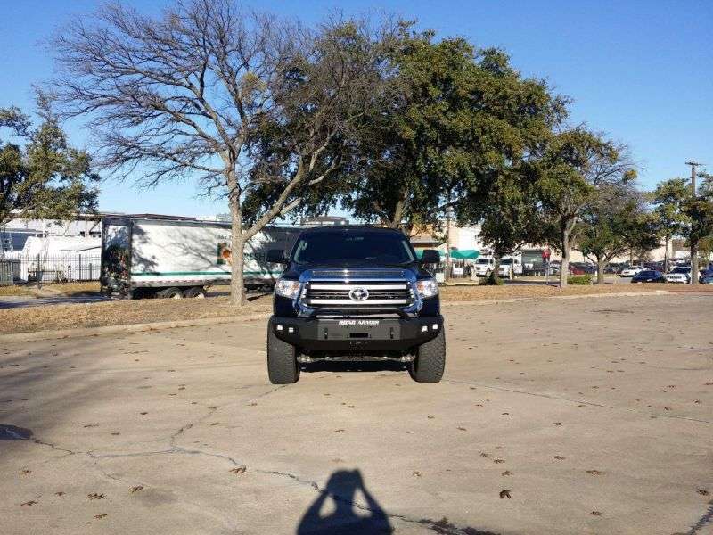 2014-2021 Toyota Tundra Stealth Front Winch Bumper Pre-Runner Guard - Texture Black Warn M12000, Smittybilt Xrc