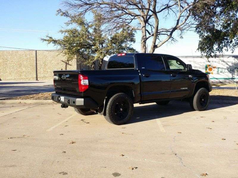 2014-2021 Toyota Tundra Stealth Rear Winch Bumper - Texture Black Warn M8000 Or 9.5Xp