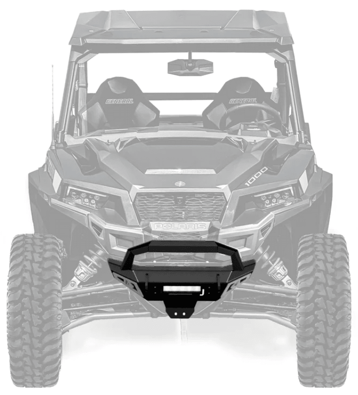2016+ Polaris General Front Winch Bumper (NO, Black) - Offroad Armor