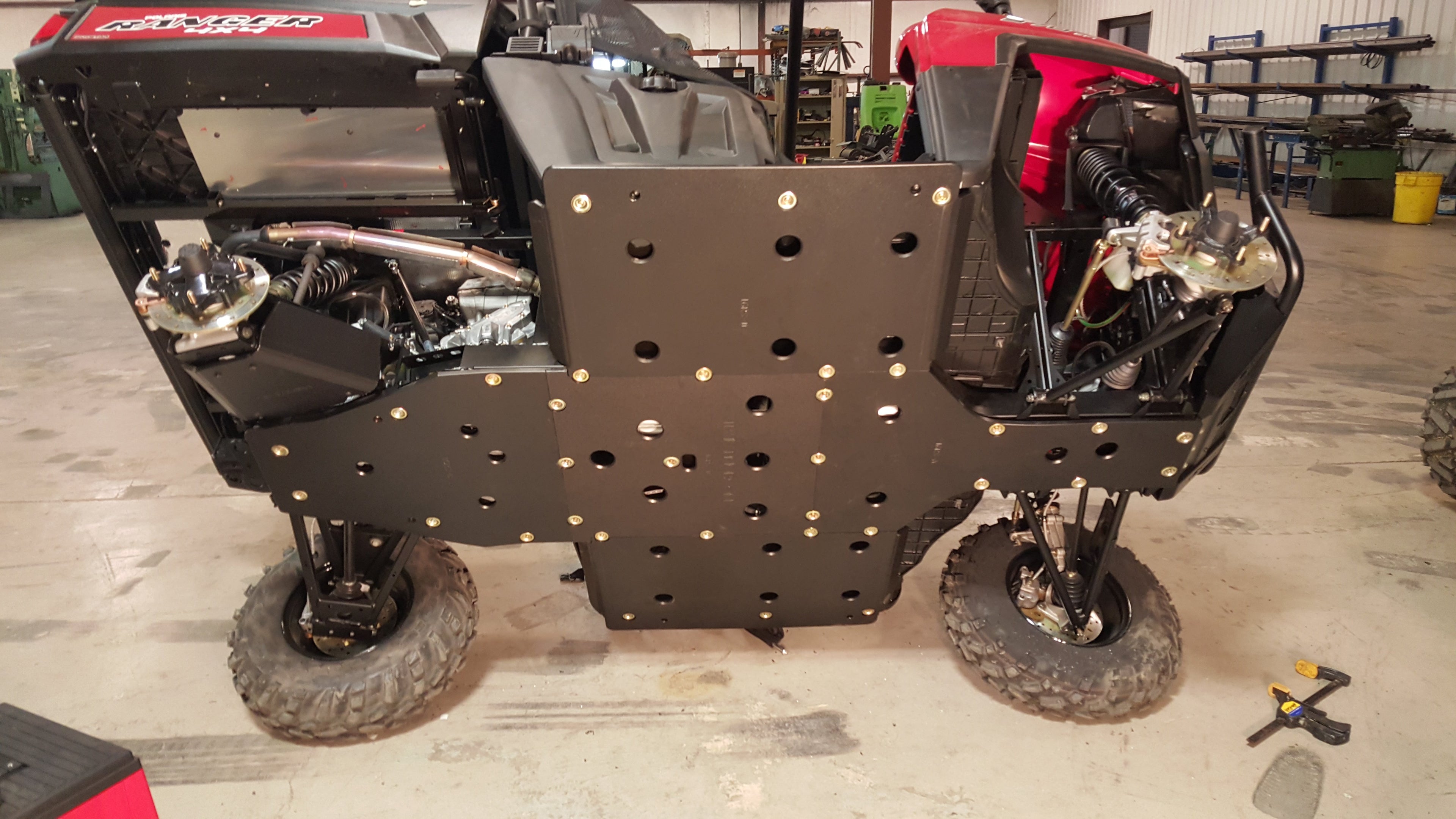 Trail Armor Polaris Ranger 570 Full Size Economy (Struts) Full Skids With Sliders