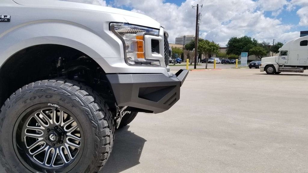 2018 - 2020 Ford F150 Spartan Front Bumper Texture Black Road Armor - Offroad Armor
