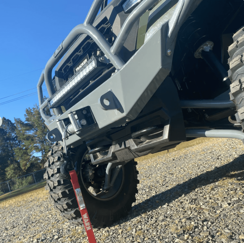 2018+ Tracker 800SX Brush Guard Bumper (Black) - Offroad Armor