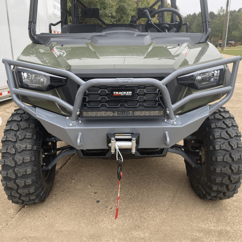 2018+ Tracker 800SX Brush Guard Bumper (Black) - Offroad Armor
