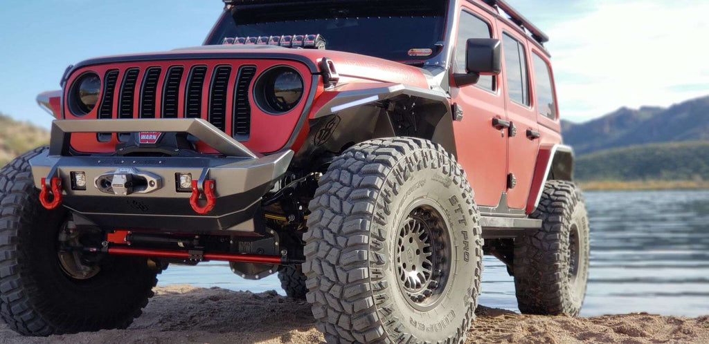 2018+ Jeep Jl Rubicon Stealth Front Fender Liner Jl Body Armor Raw Stainless Steel