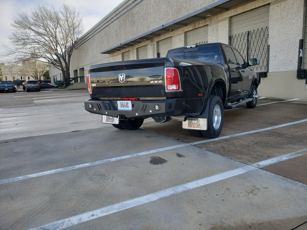 2010-2018 Ram 2500 Spartan Rear Bumper Texture Black Road Armor